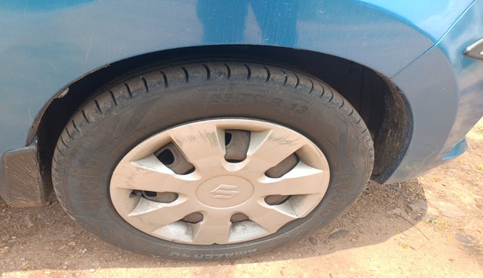2014 Maruti Alto K10 VXI, Petrol, Manual, 52,793 km, tyre