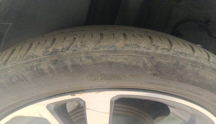 2021 Tata ALTROZ XZ PLUS I-TURBO PETROL, Petrol, Manual, 33,285 km, tyre