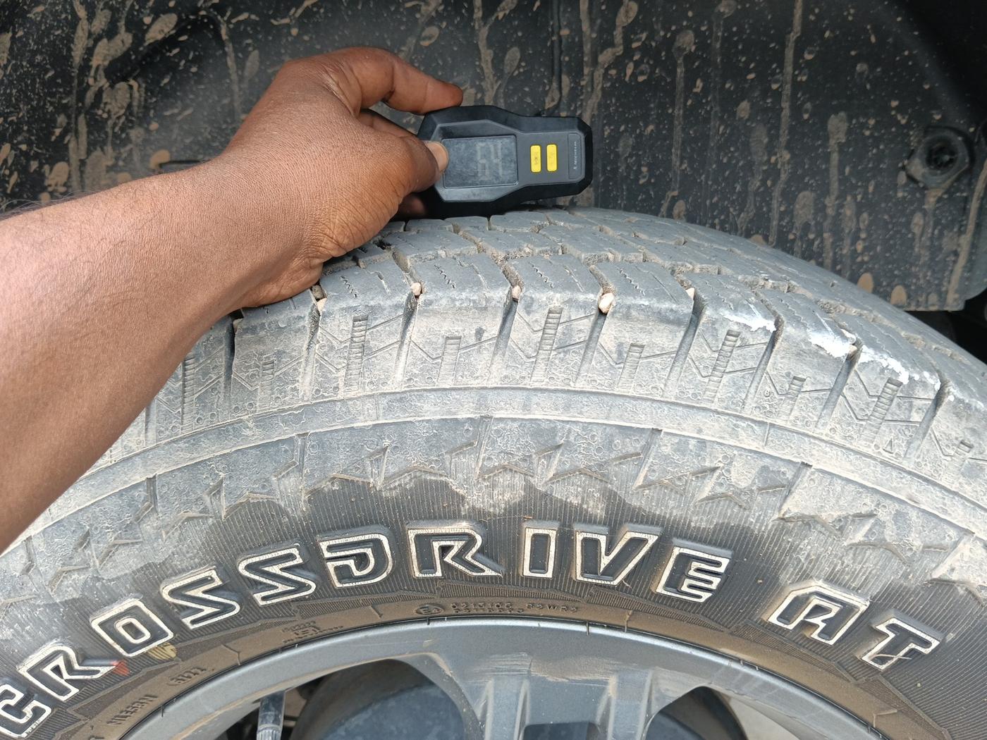 2022 Mahindra Thar LX D AT 4WD HT, Diesel, Automatic, 61,000 km, tyre