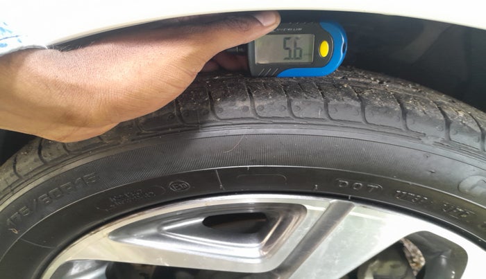 2024 Hyundai AURA SX 1.2 CNG, Petrol, Manual, 31,462 km, tyre