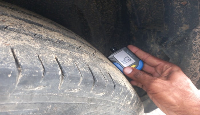 2023 Tata Safari Accomplished Plus AT, Diesel, Automatic, 43,254 km, tyre