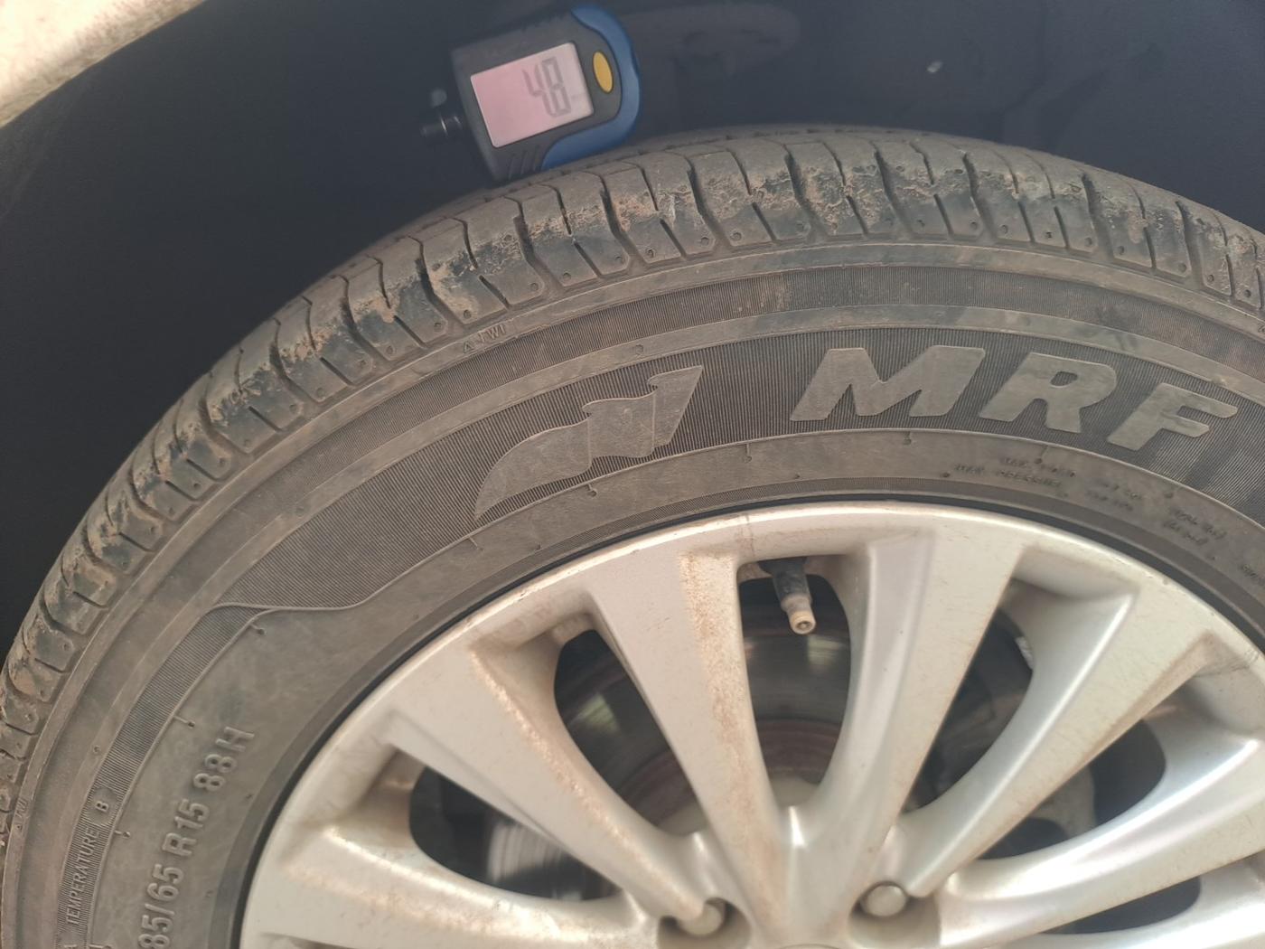 2021 Maruti Ciaz ZETA 1.5 SHVS MT PETROL, Petrol, Manual, 69,200 km, tyre