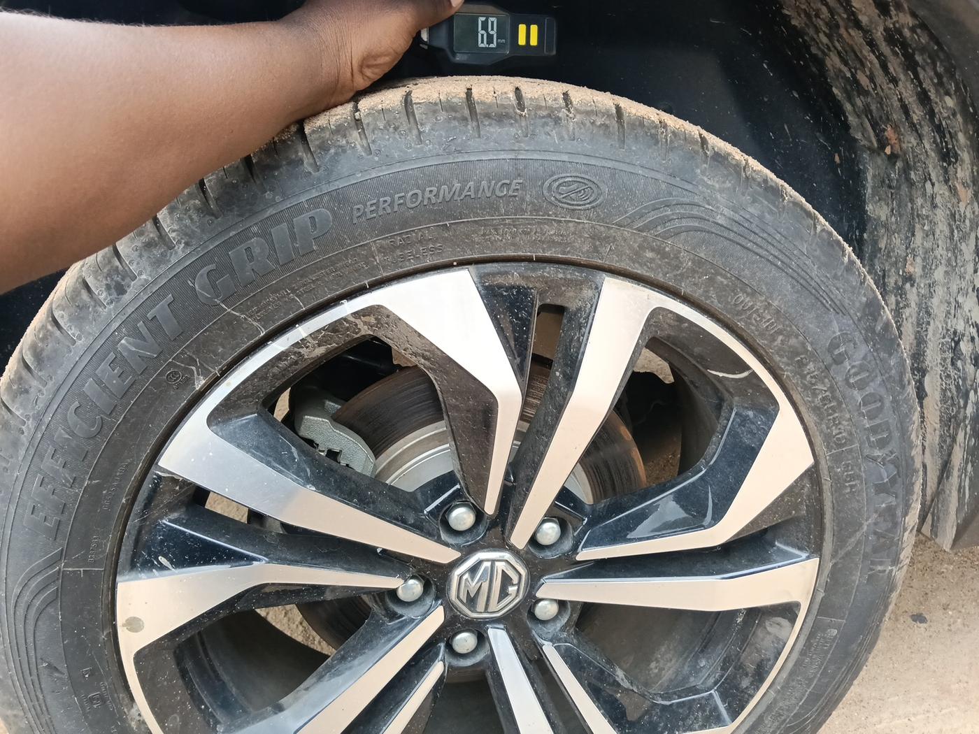 2023 MG HECTOR SAVVY PRO 1.5 TURBO CVT PETROL, Petrol, Automatic, 6,750 km, tyre