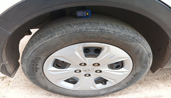 2018 Hyundai Creta E PLUS 1.4 DIESEL, Diesel, Manual, 1,56,367 km, tyre