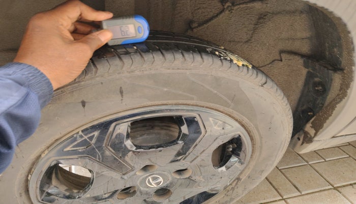 2023 Tata PUNCH ACCOMPLISHED AMT, Petrol, Automatic, 7,038 km, tyre