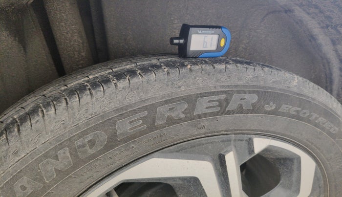 2023 Maruti BREZZA ZXI + AT SMART HYBRID DUAL TONE, Petrol, Automatic, 13,527 km, tyre