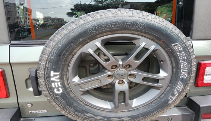 2021 Mahindra Thar LX PETROL HT 4WD AT, Petrol, Automatic, 42,477 km, tyre