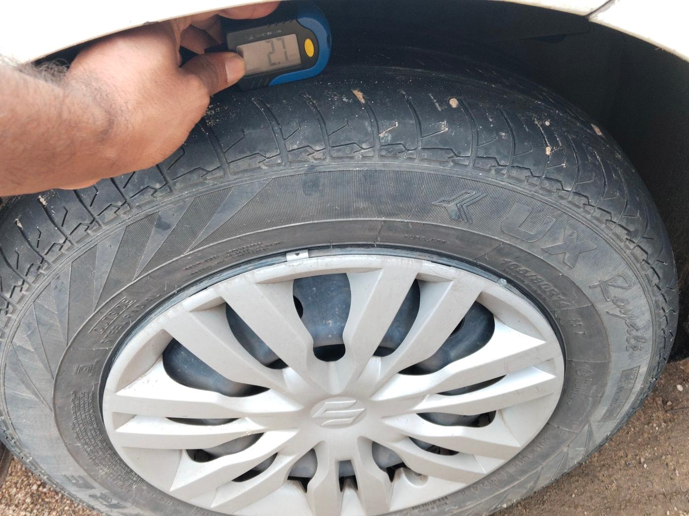 2024 Maruti Dzire VXI, Petrol, Manual, 69,134 km, tyre