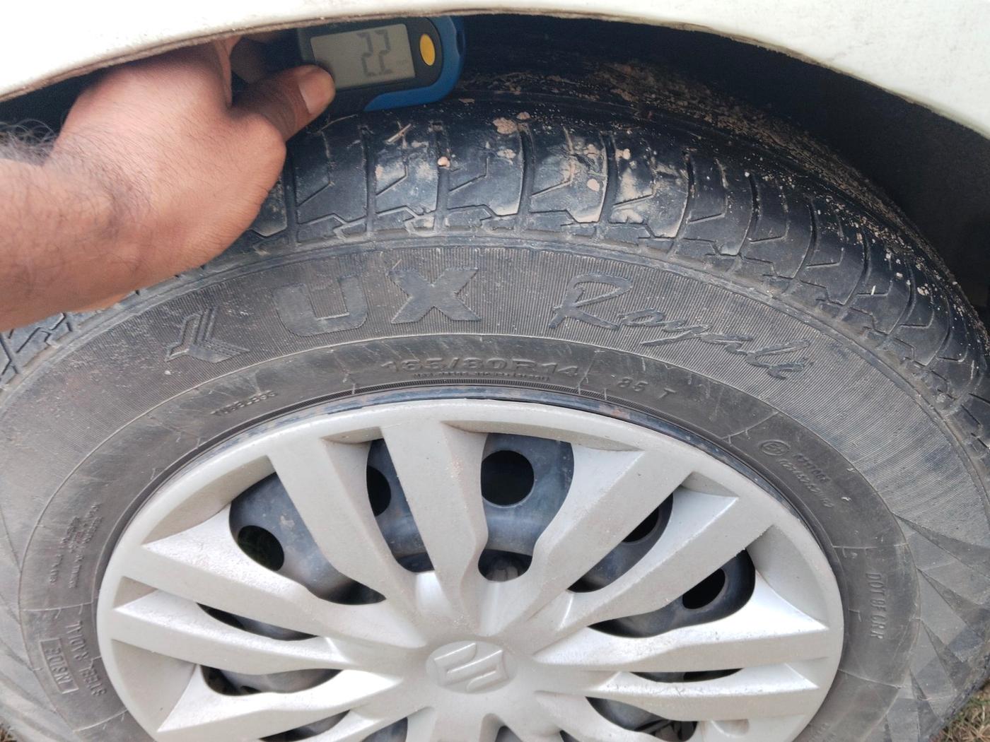 2024 Maruti Dzire VXI, Petrol, Manual, 69,134 km, tyre