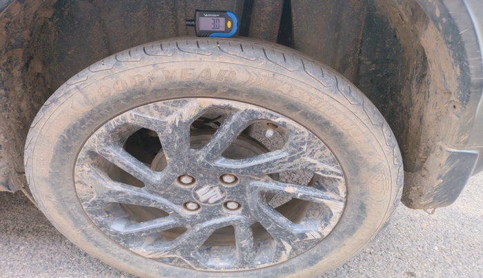 2023 Maruti FRONX DELTA PLUS 1.2L AGS, Petrol, Automatic, 49,698 km, tyre