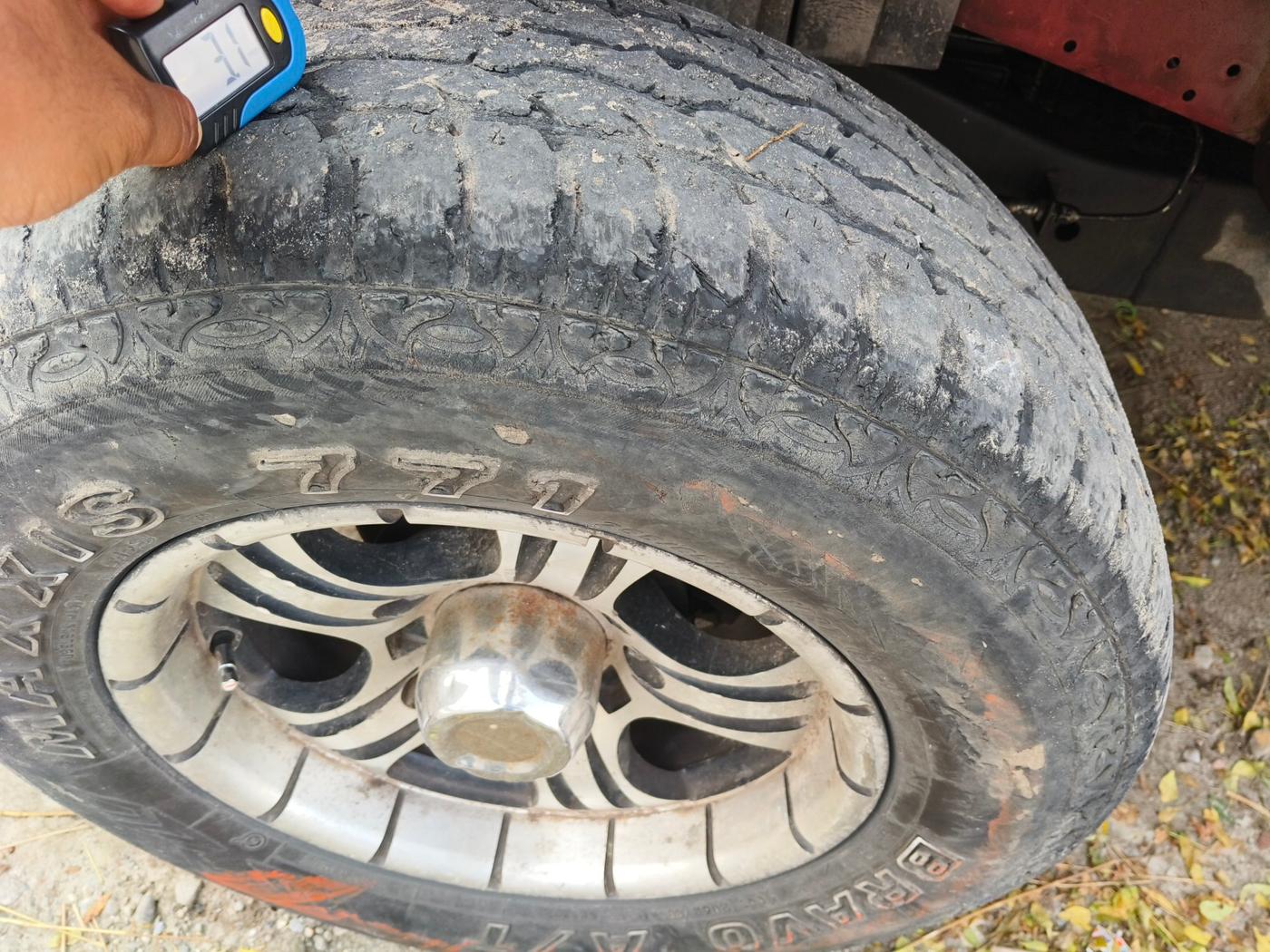2013 Mahindra Thar CRDE 4X4 AC, Diesel, Manual, 99,063 km, tyre