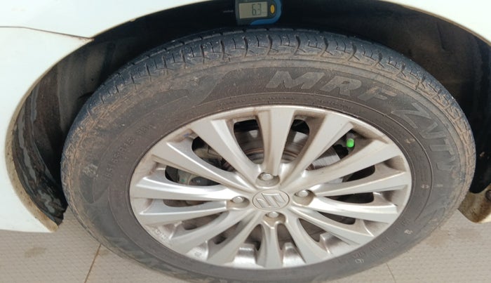 2021 Maruti Ciaz ZETA 1.5 SHVS MT PETROL, Petrol, Manual, 60,781 km, tyre