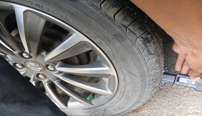 2019 Maruti Ciaz ALPHA 1.5 SHVS PETROL, Petrol, Manual, 70,394 km, tyre