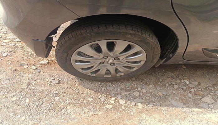 2017 Maruti Baleno ALPHA PETROL 1.2, Petrol, Manual, 1,01,071 km, tyre