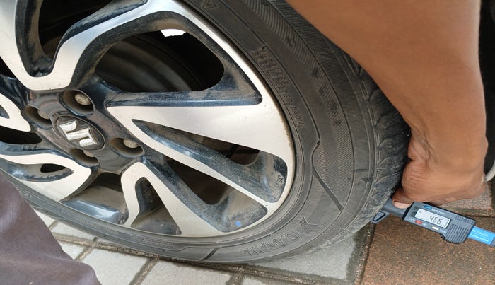 2020 Maruti Baleno ZETA PETROL 1.2, Petrol, Manual, 1,04,832 km, tyre