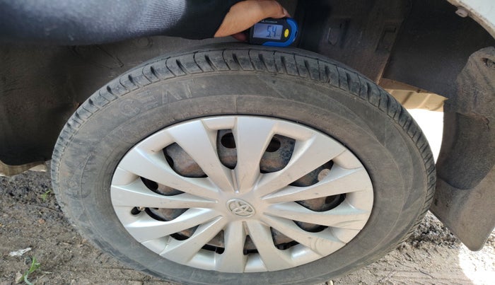 2012 Toyota Etios GD, Diesel, Manual, 80,502 km, tyre