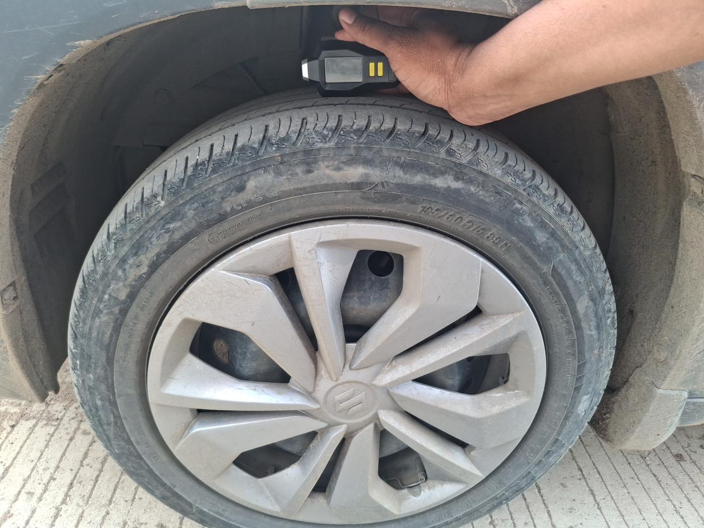 2024 Maruti FRONX DELTA CNG 1.2 MT, CNG, Manual, 71,058 km, tyre