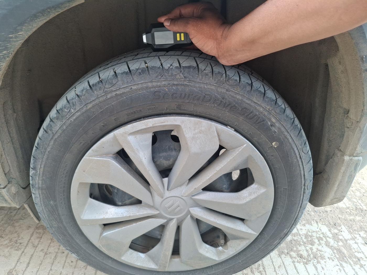 2024 Maruti FRONX DELTA CNG 1.2 MT, CNG, Manual, 71,058 km, tyre