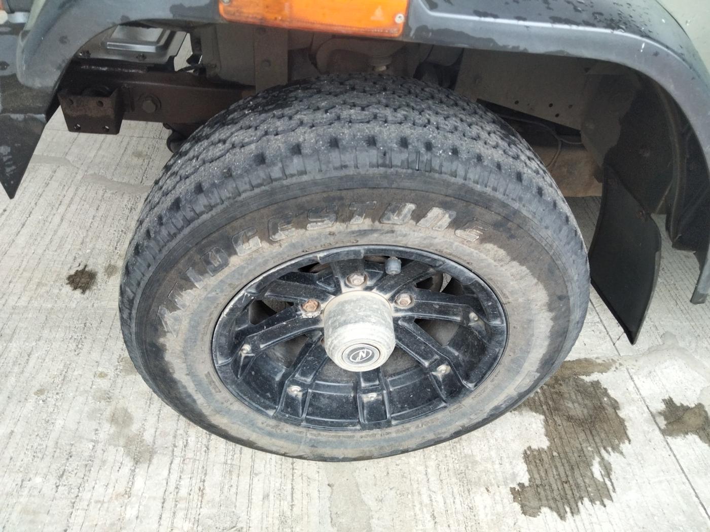2018 Mahindra Thar CRDE 4X4 AC, Diesel, Manual, 56,703 km, tyre