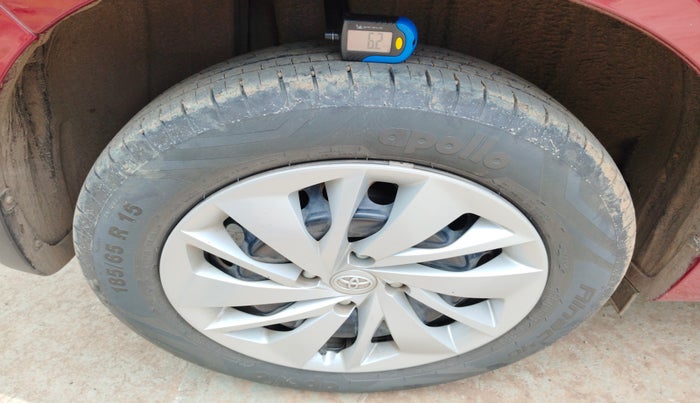 2024 Toyota Glanza S AMT, Petrol, Automatic, 8,899 km, tyre