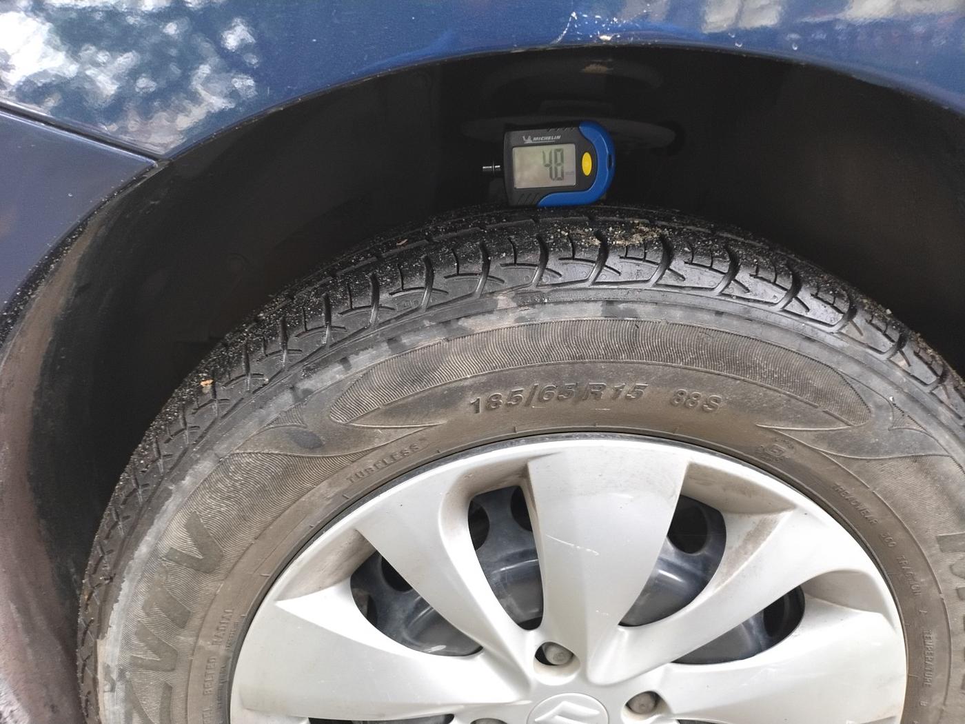 2018 Maruti Baleno DELTA PETROL 1.2, Petrol, Manual, 32,758 km, tyre