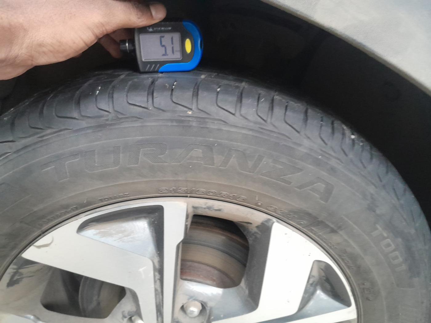2022 KIA SONET HTX 1.5 AT, Diesel, Automatic, 86,958 km, tyre