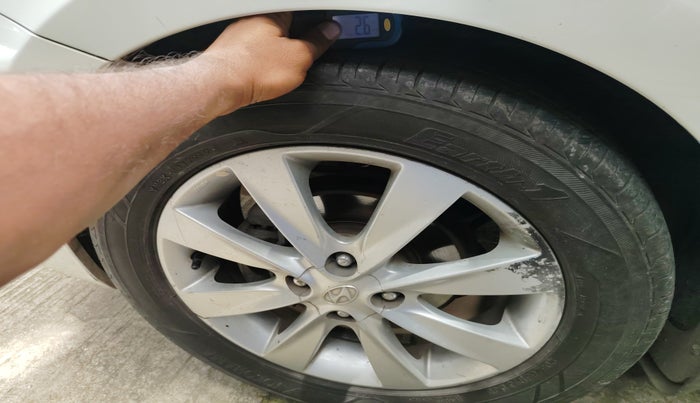 2013 Hyundai Verna FLUIDIC 1.6 CRDI SX, Diesel, Manual, 1,54,322 km, tyre