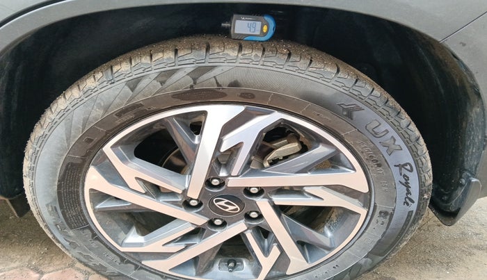 2024 Hyundai Creta SX TECH 1.5 PETROL iVT, Petrol, Automatic, 7,560 km, tyre