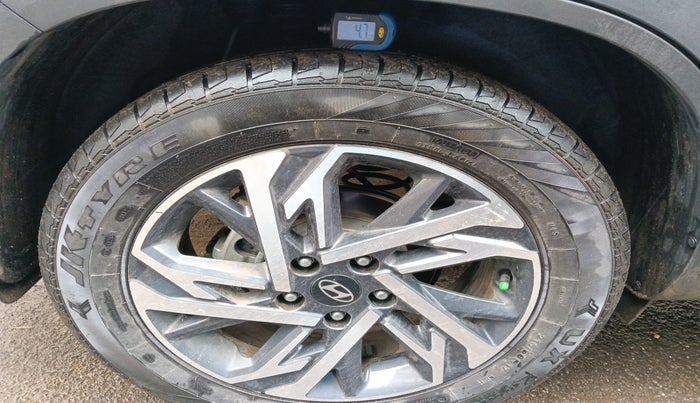 2024 Hyundai Creta SX TECH 1.5 PETROL iVT, Petrol, Automatic, 7,560 km, tyre