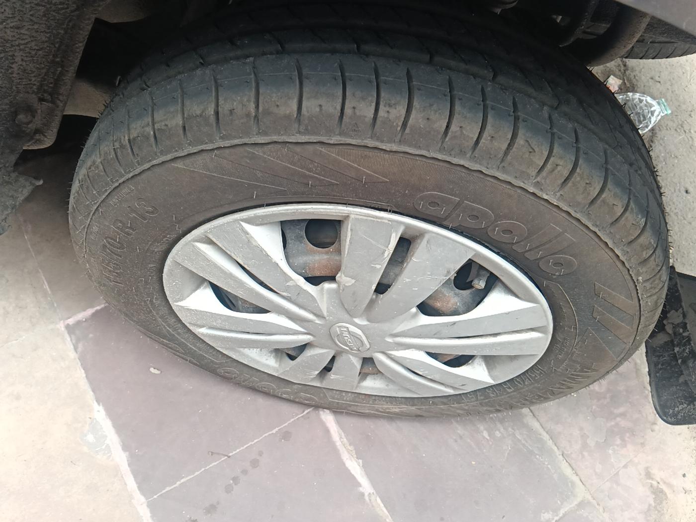 2015 Datsun Go Plus T, Petrol, Manual, 1,07,857 km, tyre