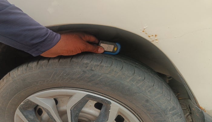 2019 Mahindra Kuv100 K2 TRIP CNG, Petrol, Manual, 91,652 km, tyre