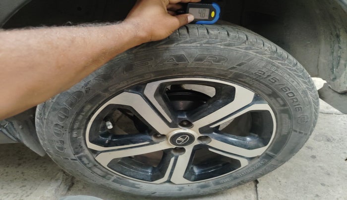 2021 Tata NEXON XZA PLUS SUNROOF PETROL, Petrol, Automatic, 45,406 km, tyre