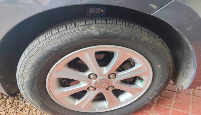 2014 Hyundai Grand i10 ASTA 1.2 KAPPA VTVT, Petrol, Manual, 1,18,514 km, tyre