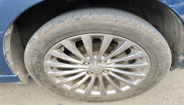2018 Maruti Ciaz S 1.5 MT PETROL, Petrol, Manual, 87,722 km, tyre