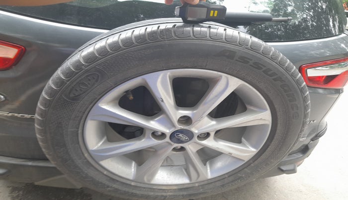 2018 Ford Ecosport TITANIUM 1.5L DIESEL, Diesel, Manual, 1,32,434 km, tyre