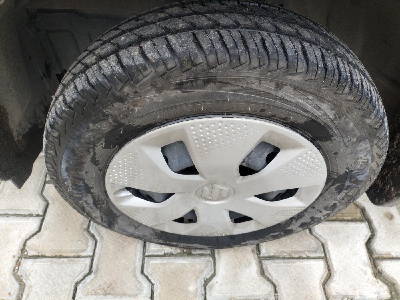 2024 Maruti Alto K10 VXI PLUS, Petrol, Manual, 8,511 km, tyre
