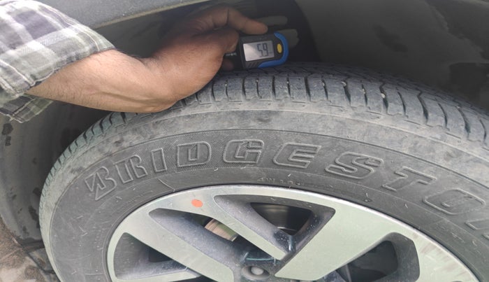 2022 Tata Harrier XZA PLUS 2.0L, Diesel, Automatic, 1,04,530 km, tyre