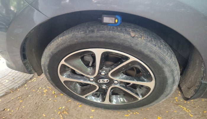 2018 Hyundai Grand i10 SPORTZ AT 1.2 KAPPA VTVT, Petrol, Automatic, 16,655 km, tyre