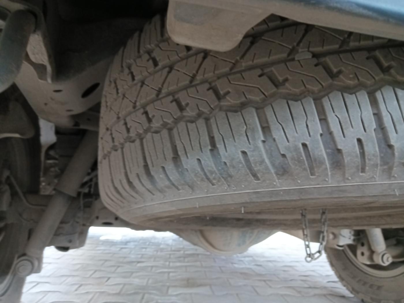 2018 Toyota Fortuner 2.8 4X2 AT, Diesel, Automatic, 1,60,357 km, tyre