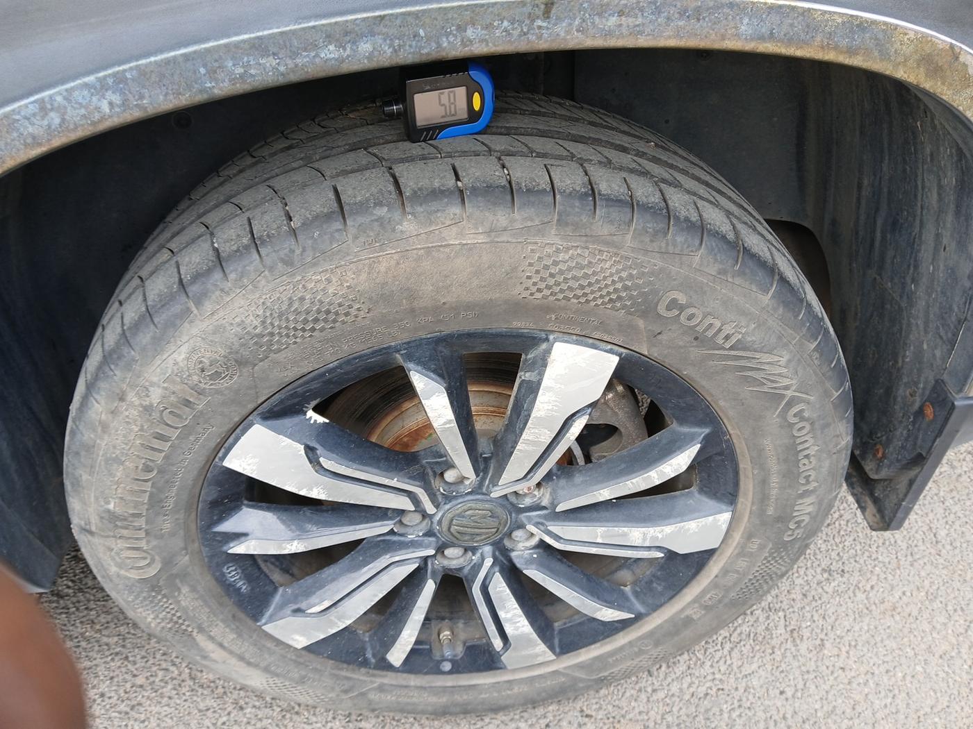 2020 MG HECTOR SHARP 1.5 DCT PETROL, Petrol, Automatic, 9,020 km, tyre