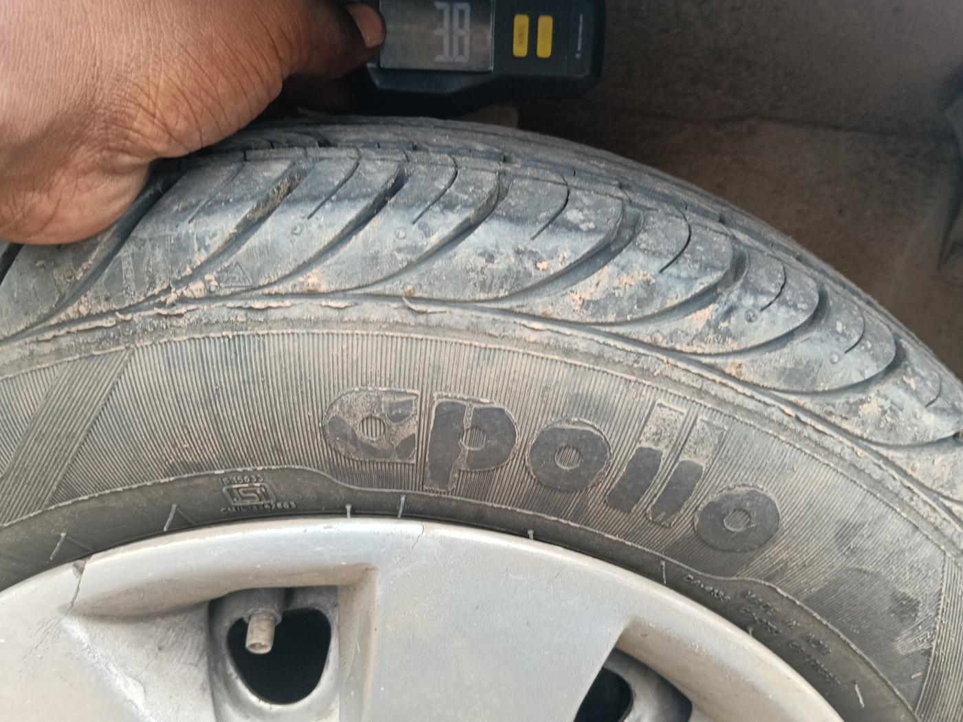 2018 Maruti Alto 800 LXI, Petrol, Manual, 92,072 km, tyre