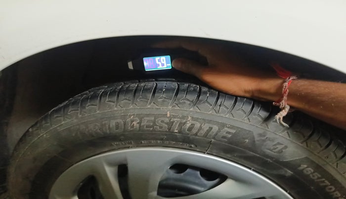 2022 Hyundai AURA S 1.2 CNG, Petrol, Manual, 1,19,370 km, tyre