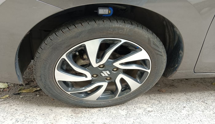 2021 Maruti Baleno ZETA CVT PETROL 1.2, Petrol, Automatic, 47,592 km, tyre