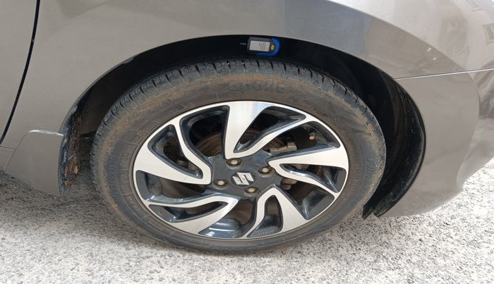 2021 Maruti Baleno ZETA CVT PETROL 1.2, Petrol, Automatic, 47,592 km, tyre