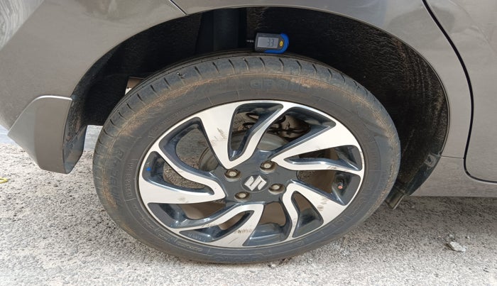 2021 Maruti Baleno ZETA CVT PETROL 1.2, Petrol, Automatic, 47,592 km, tyre