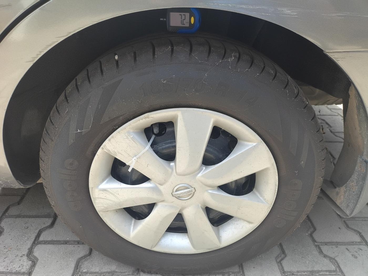 2012 Nissan Sunny XL, Petrol, Manual, 1,12,535 km, tyre