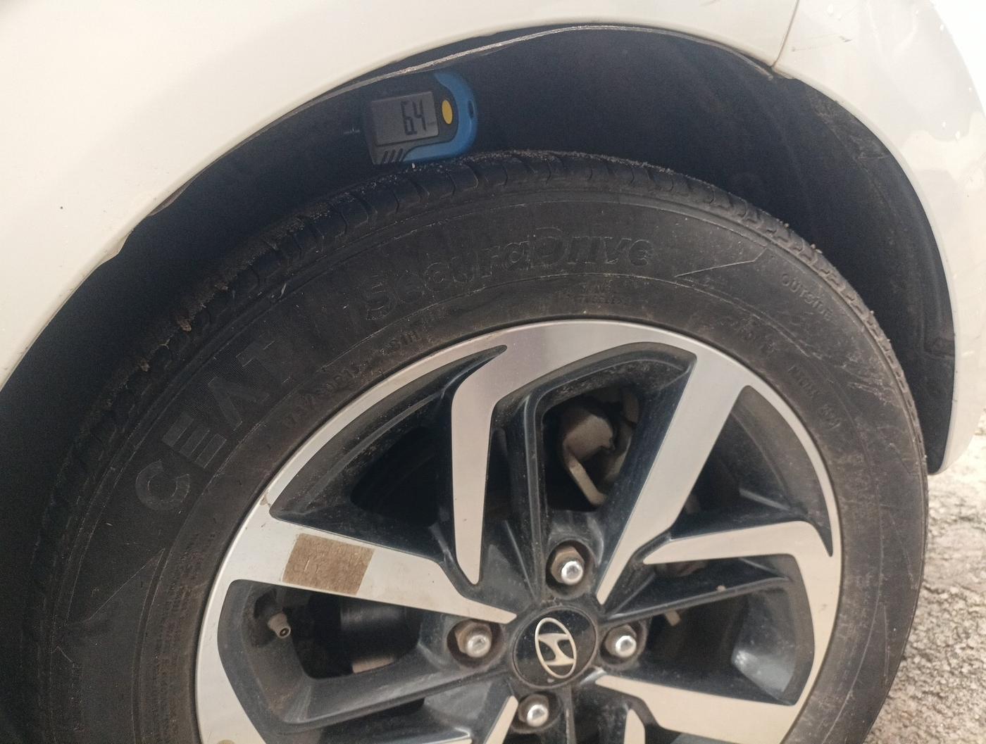 2021 Hyundai GRAND I10 NIOS SPORTZ 1.2 KAPPA VTVT DUAL TONE, Petrol, Manual, 51,000 km, tyre