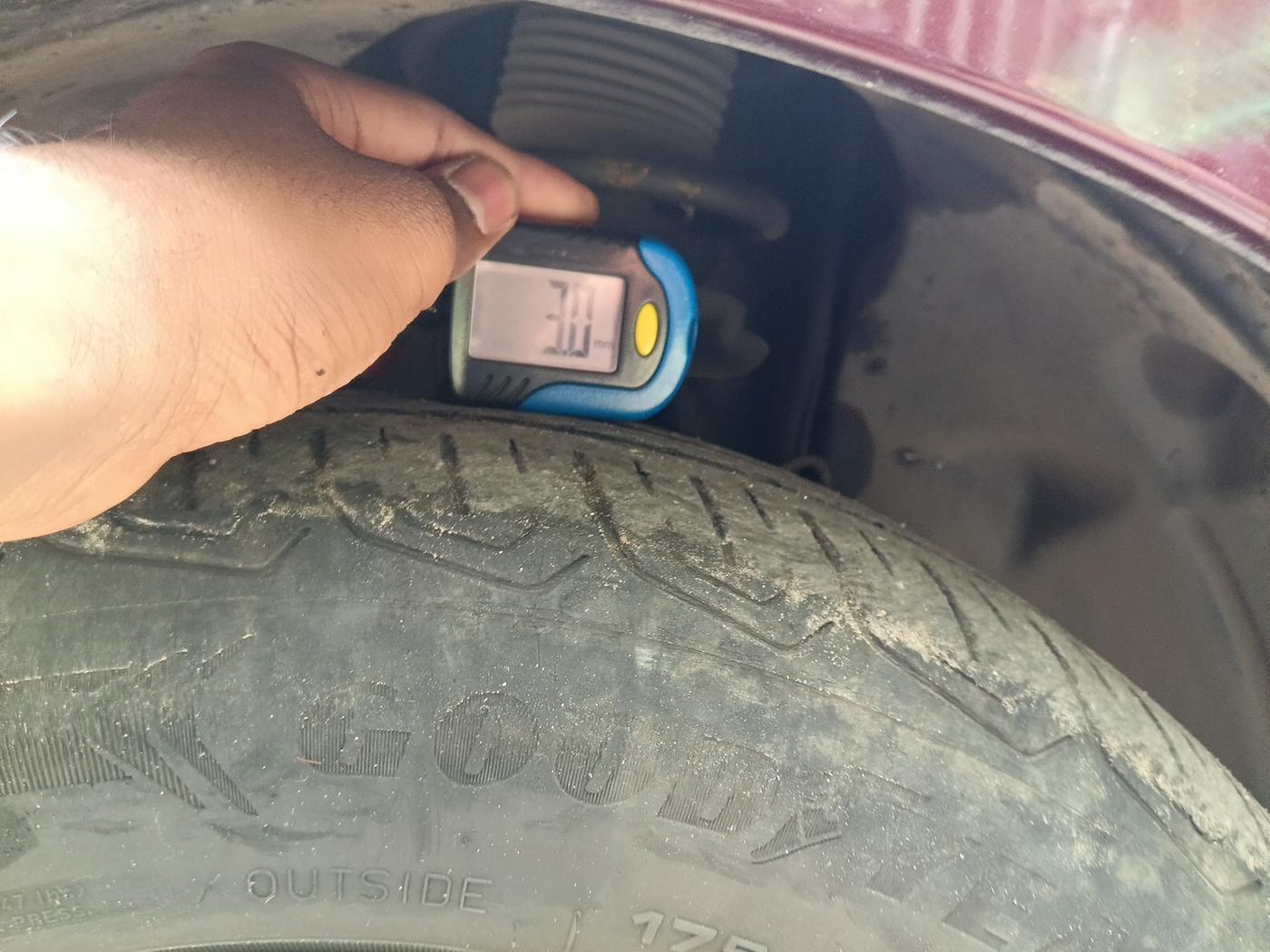 2022 Tata TIGOR XZ PLUS CNG, CNG, Manual, 55,000 km, tyre