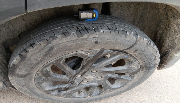 2023 Maruti FRONX DELTA PLUS 1.2L AGS, Petrol, Automatic, 23,939 km, tyre
