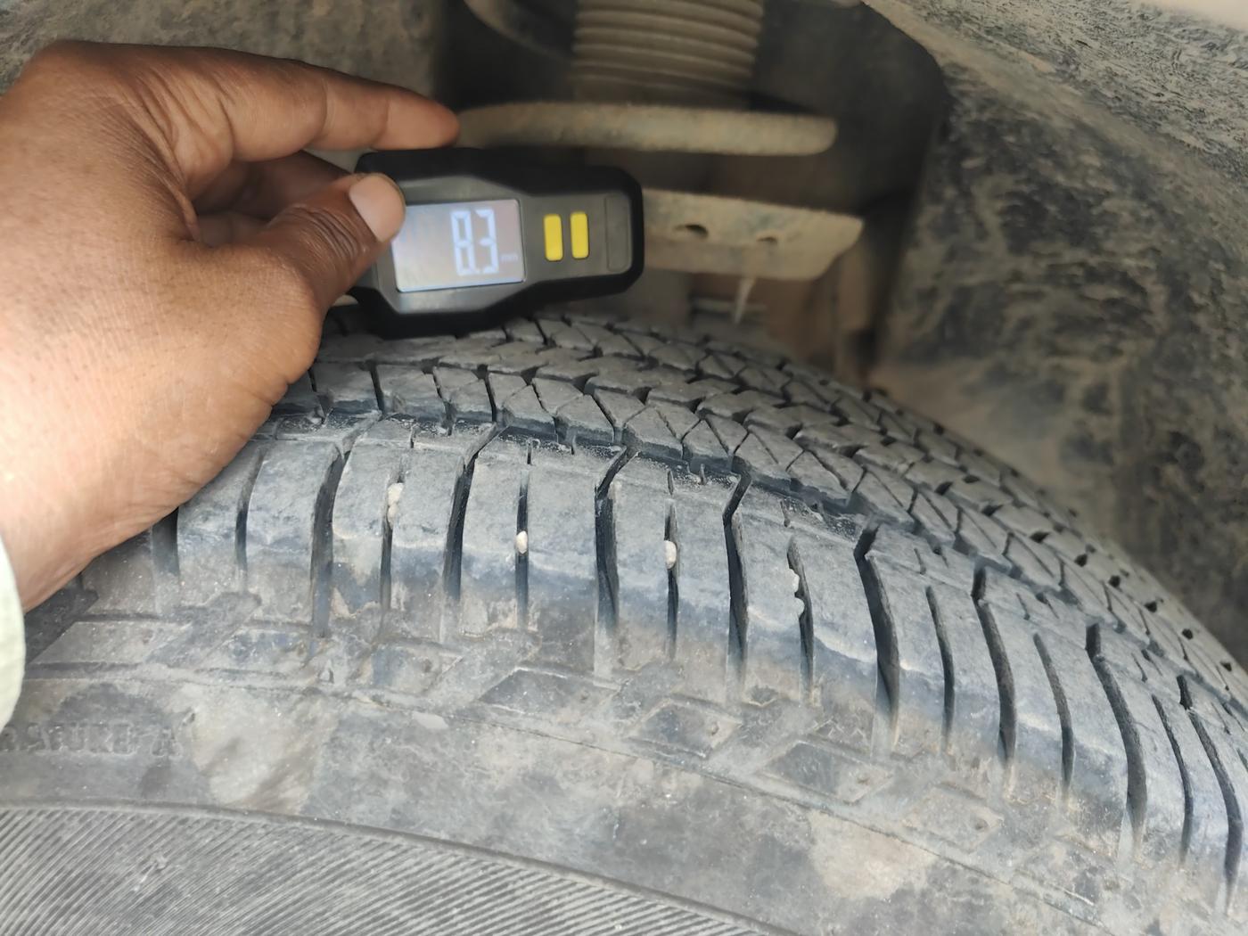 2019 Tata Harrier XZ 2.0L, Diesel, Manual, 50,331 km, tyre